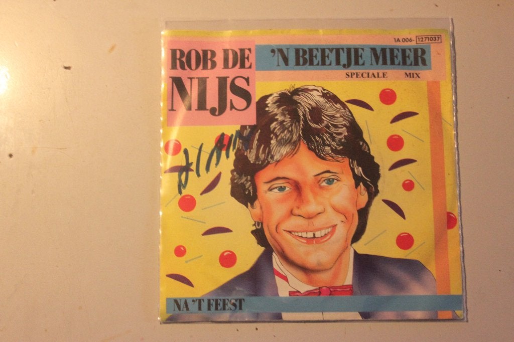 700c - rob de nijs--a--n beetje meer--b--na t feest, Cd's en Dvd's, Vinyl Singles, Ophalen of Verzenden, Gebruikt, Nederlandstalig