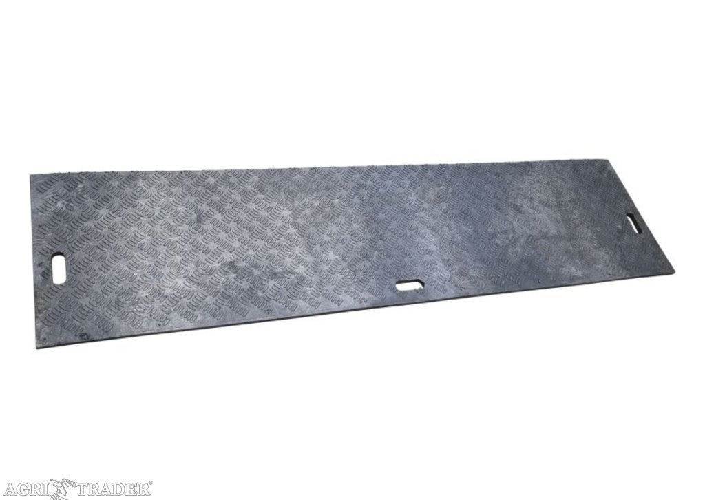 Handzame kunststof rijplaat 240x60x2cm, Niet opgegeven, -, Niet opgegeven