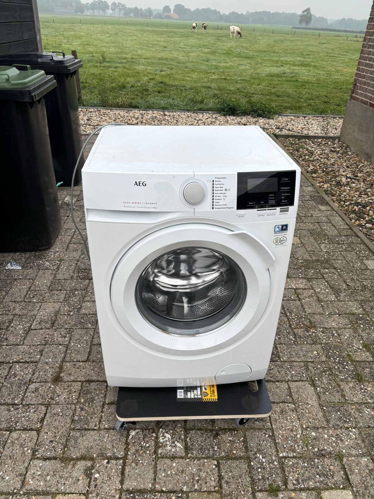 AEG 6000 Series Lavamat Wasmachine - Zo goed als nieuw, Witgoed en Apparatuur, Ophalen, 1200 tot 1600 toeren, 8 tot 10 kg, Zo goed als nieuw