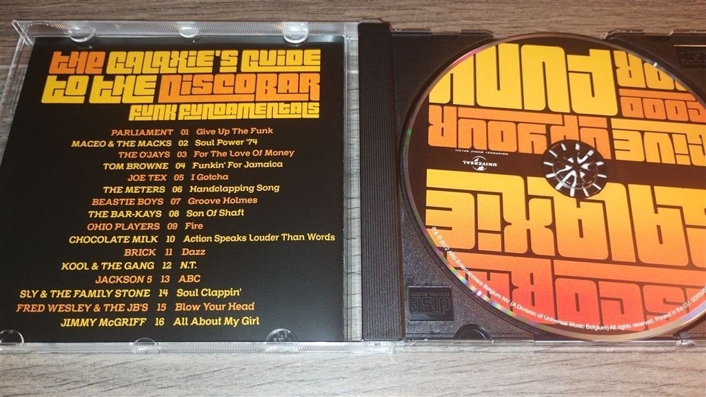 Discobar Galaxie - Give Up Your Food For Funk, Ophalen of Verzenden, Zo goed als nieuw, Pop