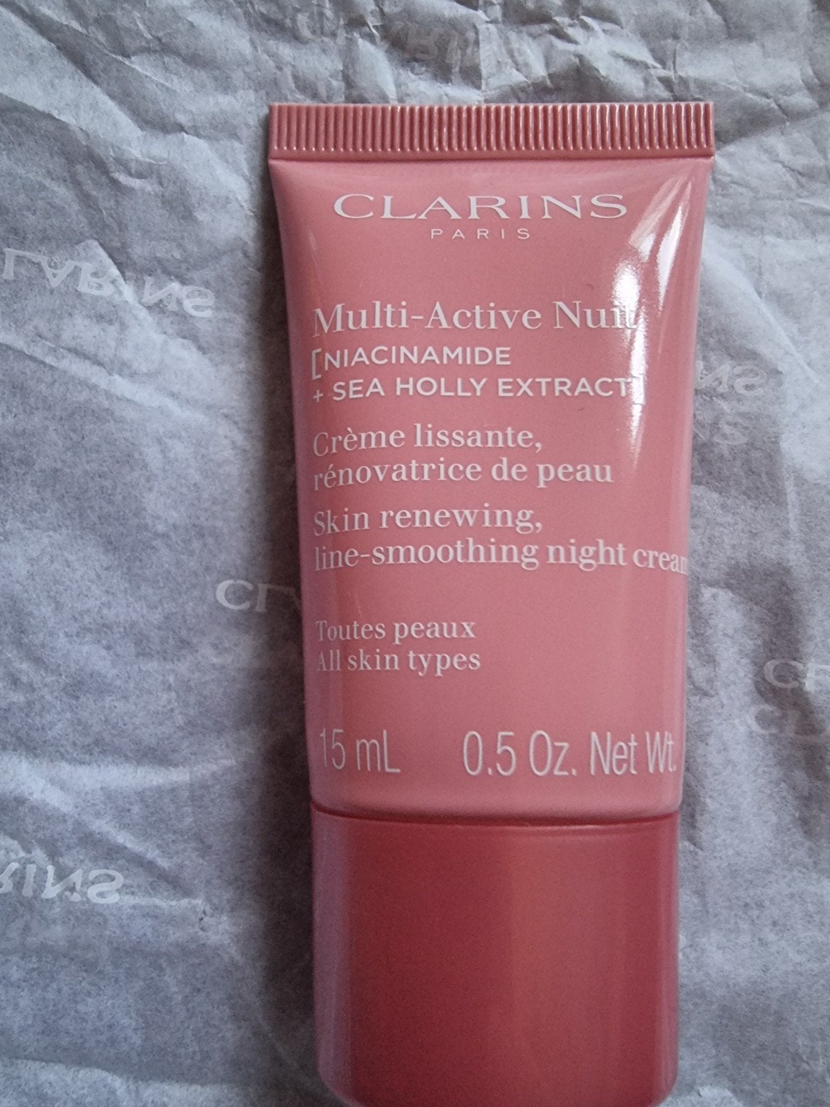 Clarins Multi-Active Nachtcrème 15 ml, Verzenden, Nieuw, Gehele gezicht