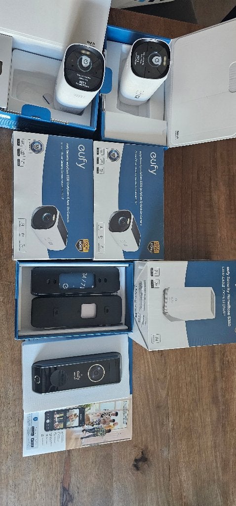 Eufy set Homebase3 s330 NIEUW, Ophalen of Verzenden, Zo goed als nieuw, Buitencamera