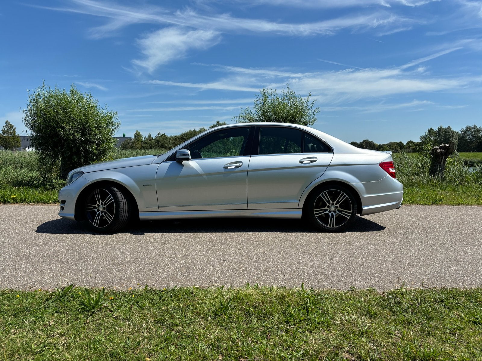 Mercedes-Benz C-Klasse 1.8 C180 CGI Sedan AUT 2012 Grijs, Automaat, 745 kg, Achterwielaandrijving, 1800 kg