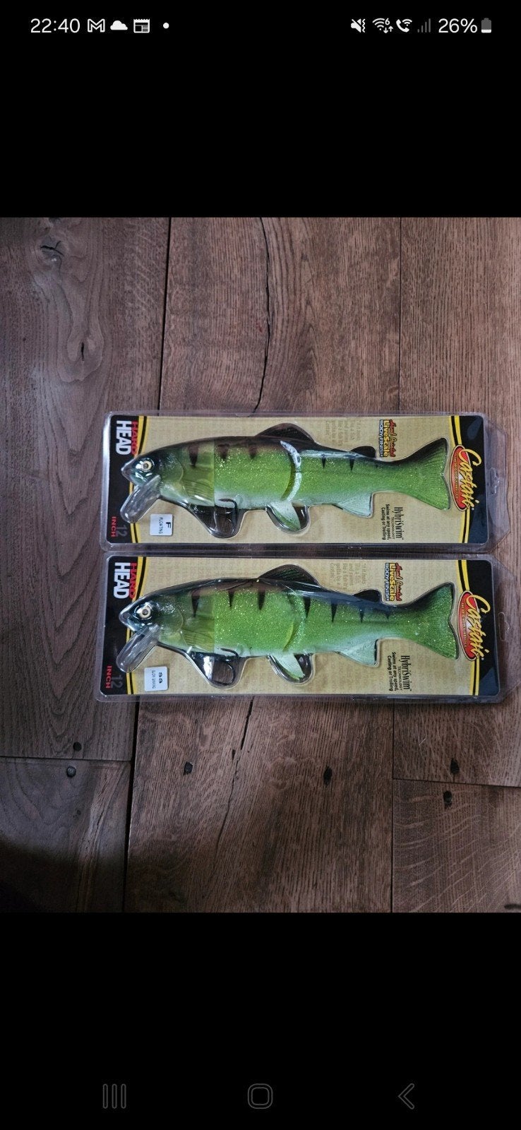 Castaic 30 cm swimbaits kunstaas, Ophalen of Verzenden, Nieuw, Overige typen