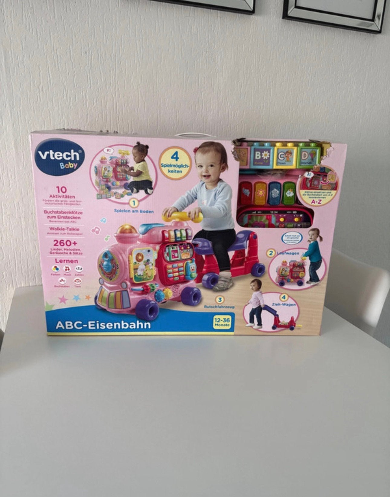 Vtech baby ABC - Eisenbahn duits, Ophalen, Nieuw, 6 maanden tot 2 jaar