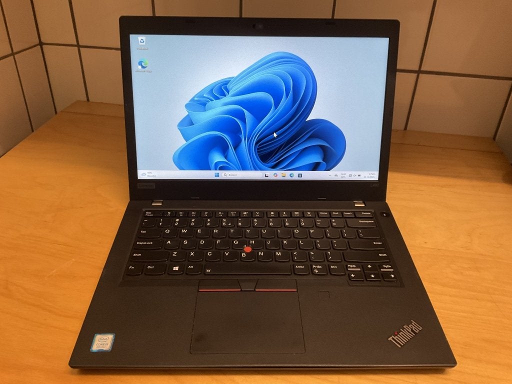 Lenovo Thinkp.L490,Intel Core i5-8e gen.,8265U,Webcam,HDMI, Met videokaart, Lenovo Thinkpad L490, Qwerty, Minder dan 2 Ghz
