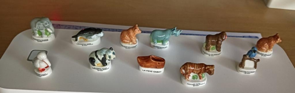 Porseleinen figuren uit Frankrijk - Dieren en meer, Ophalen of Verzenden, Gebruikt, Dier