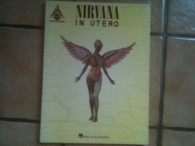 Gitaar: Nirvana guitar TAB songbook: IN Utero, Muziek en Instrumenten, Bladmuziek, Ophalen of Verzenden, Artiest of Componist