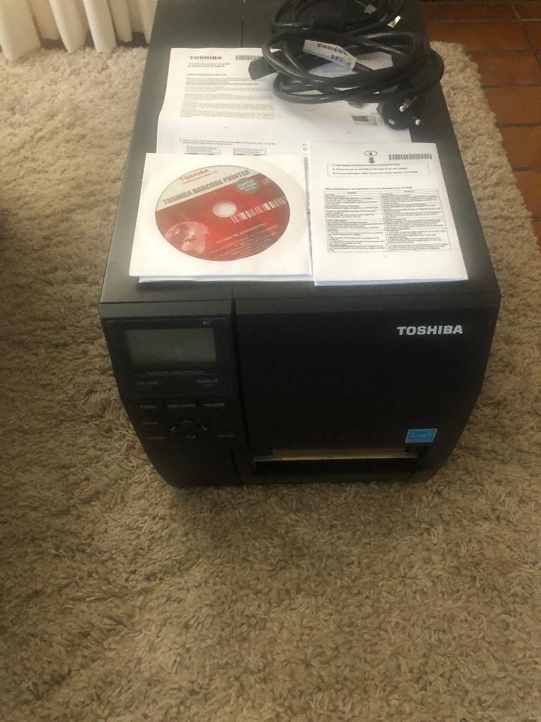 Toshiba barcode printer, Ophalen, Zo goed als nieuw, Toshiba