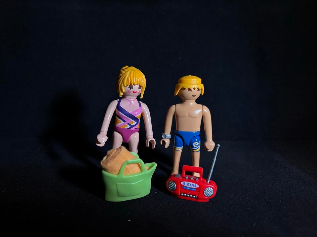 Playmobil badgasten, Ophalen of Verzenden, Zo goed als nieuw