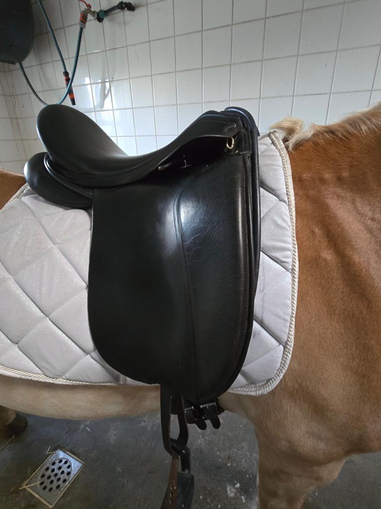 Fryso Legacy Fit 4 en 17,5 inch, Dieren en Toebehoren, Paarden en Pony's | Zadels, Ophalen of Verzenden, Gebruikt, Dressuur