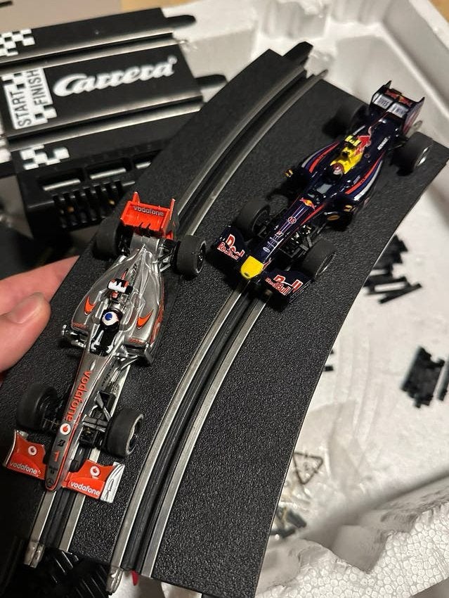 Racebaan Carrera GO!!! Formula Masters Racebaan - Compleet, Ophalen, Racebaan, Carrera, Zo goed als nieuw