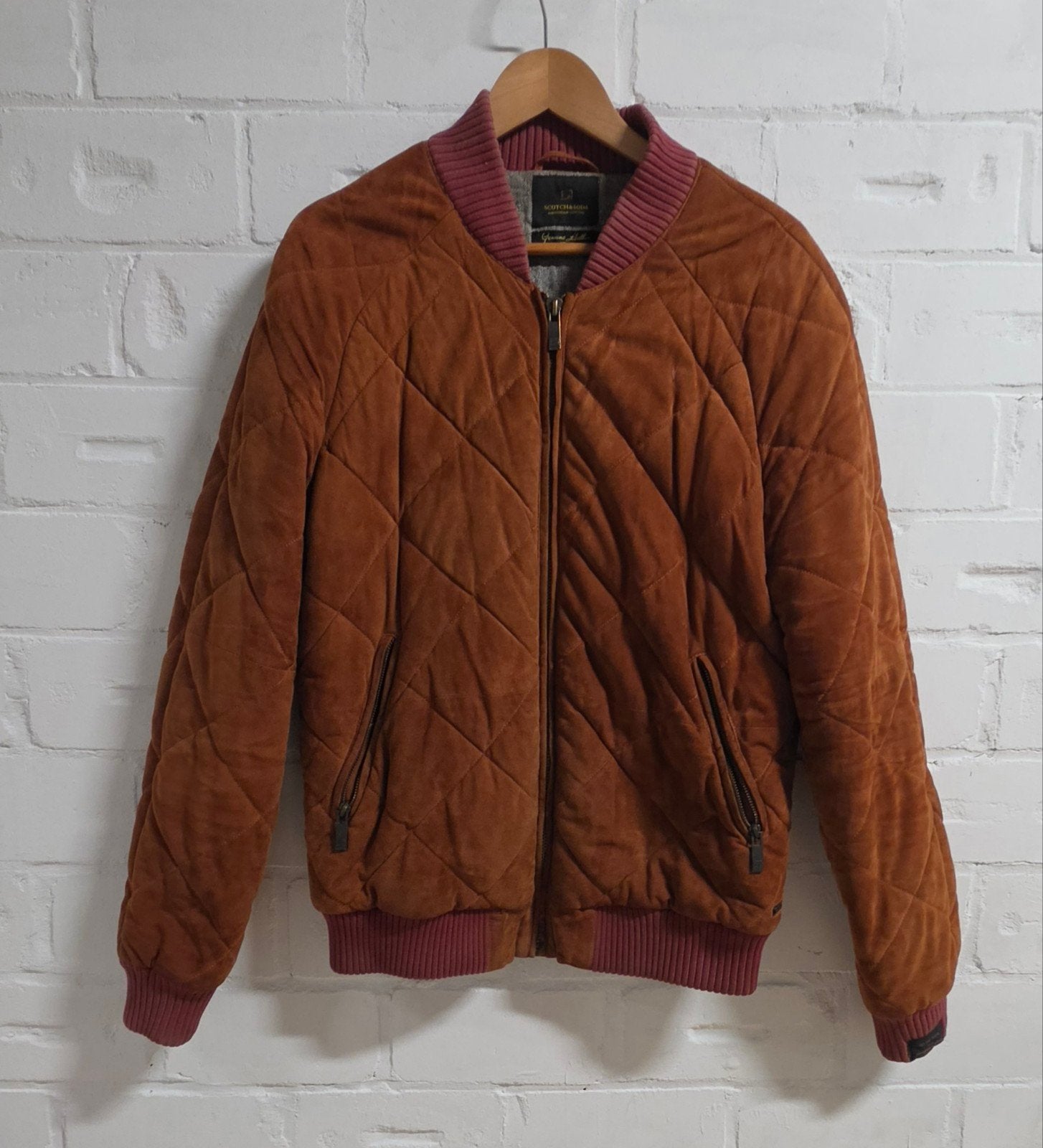 SCOTCH & SODA JAS SUEDE, Kleding | Heren, Overige kleuren, Maat 48/50 (M), Ophalen of Verzenden, SCOTCH & SODA