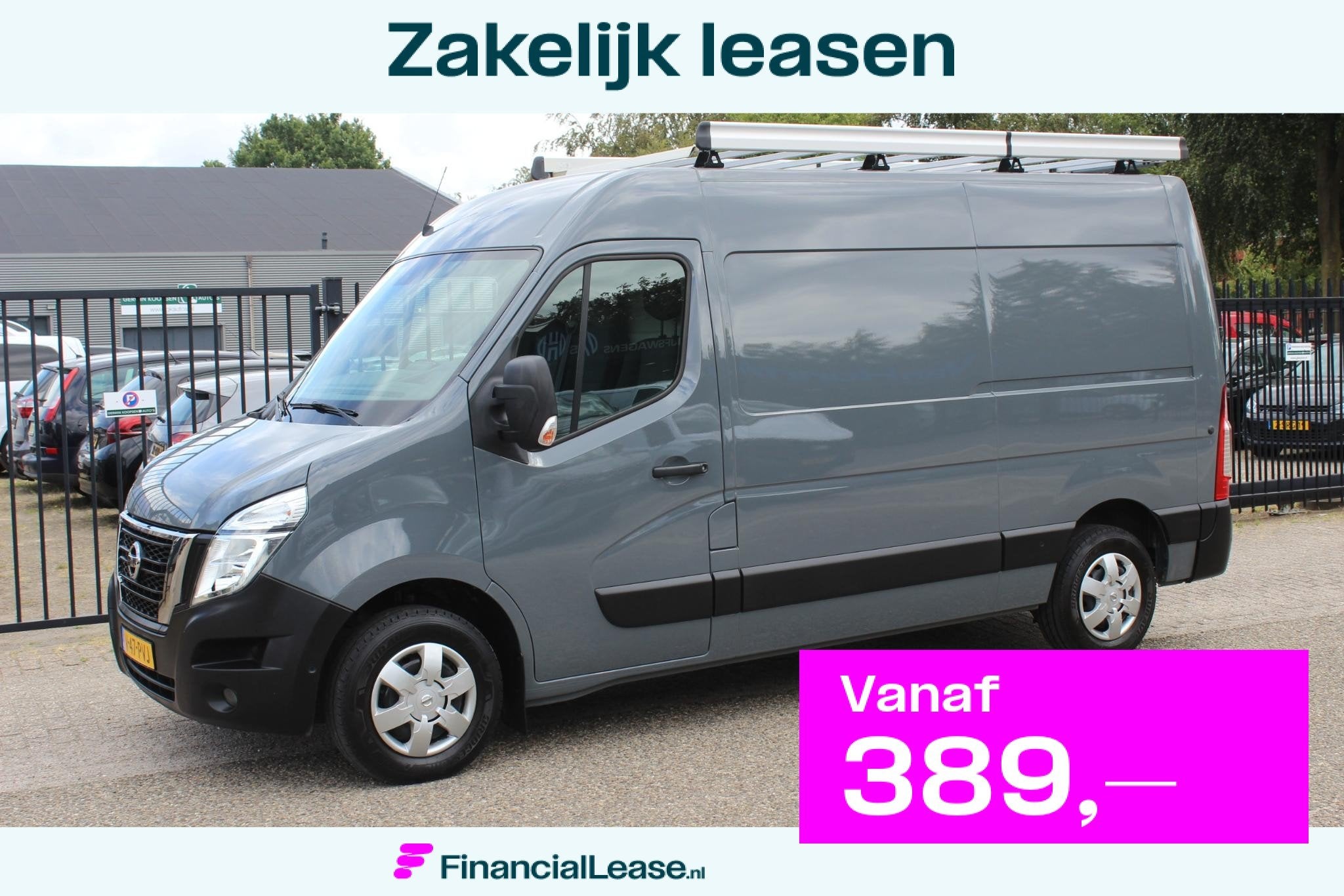 Nissan Interstar 2.3 dCi Automaat L2H2 Navigatie, Airco/ECC!, Stof, Gebruikt, Euro 6, 179 pk