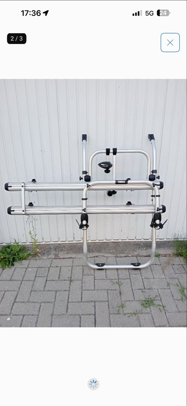 Fietsendrager Thule, Auto diversen, Fietsendragers, Ophalen of Verzenden