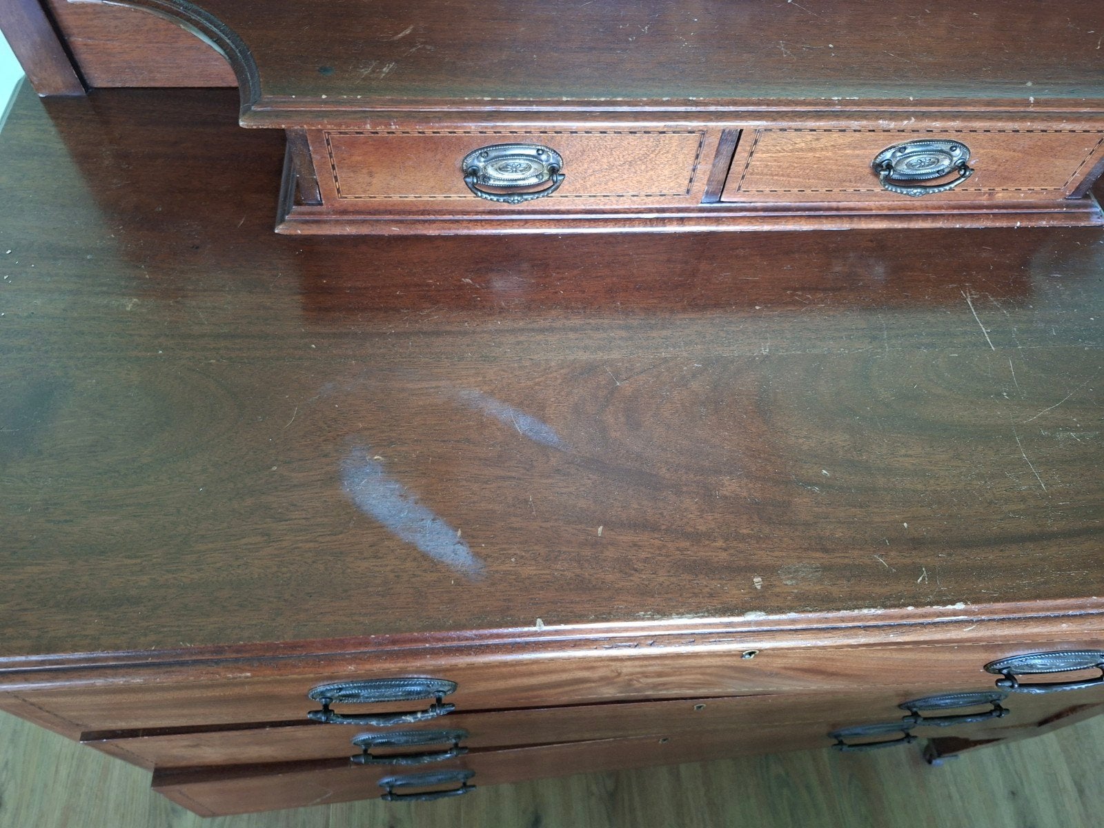 Antiek Victoriaans Dressoir met Inlegwerk, Antiek en Kunst, Antiek | Meubels | Kasten, Ophalen