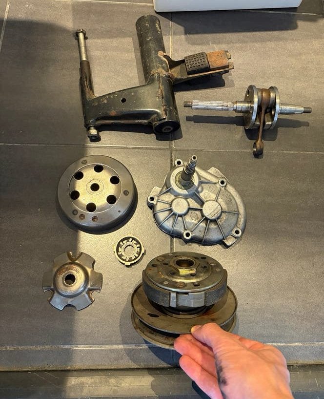 Originele onderdelen Piaggio Zip Gilera Runner Aprilia SR 50, Ophalen of Verzenden, Gebruikt, Overige typen, Piaggio