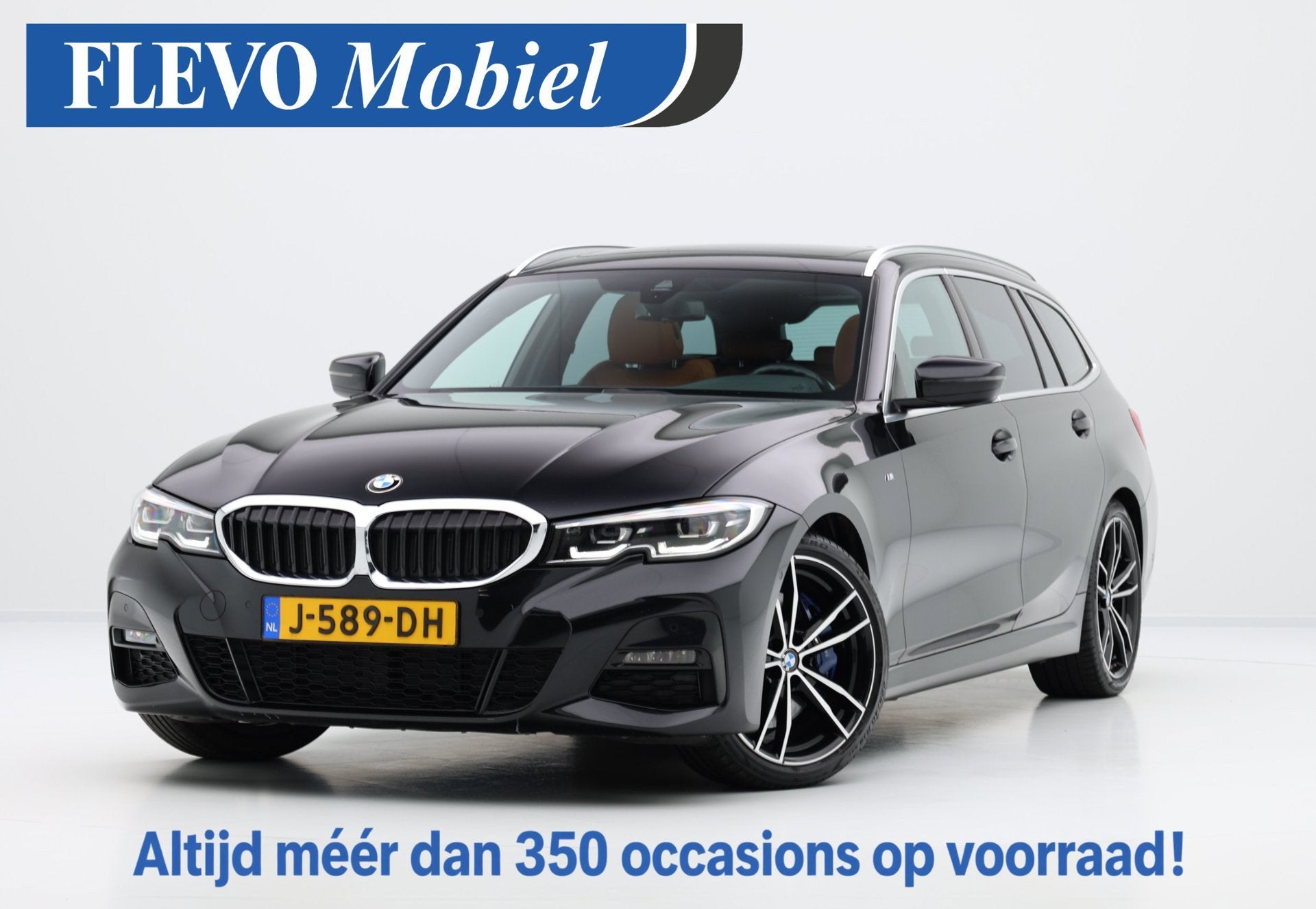BMW 3-serie Touring 330i M Sport Aut. Pano|Leder|CarPlay|Cam, Auto's, Automaat, 1998 cc, Achterwielaandrijving, Gebruikt