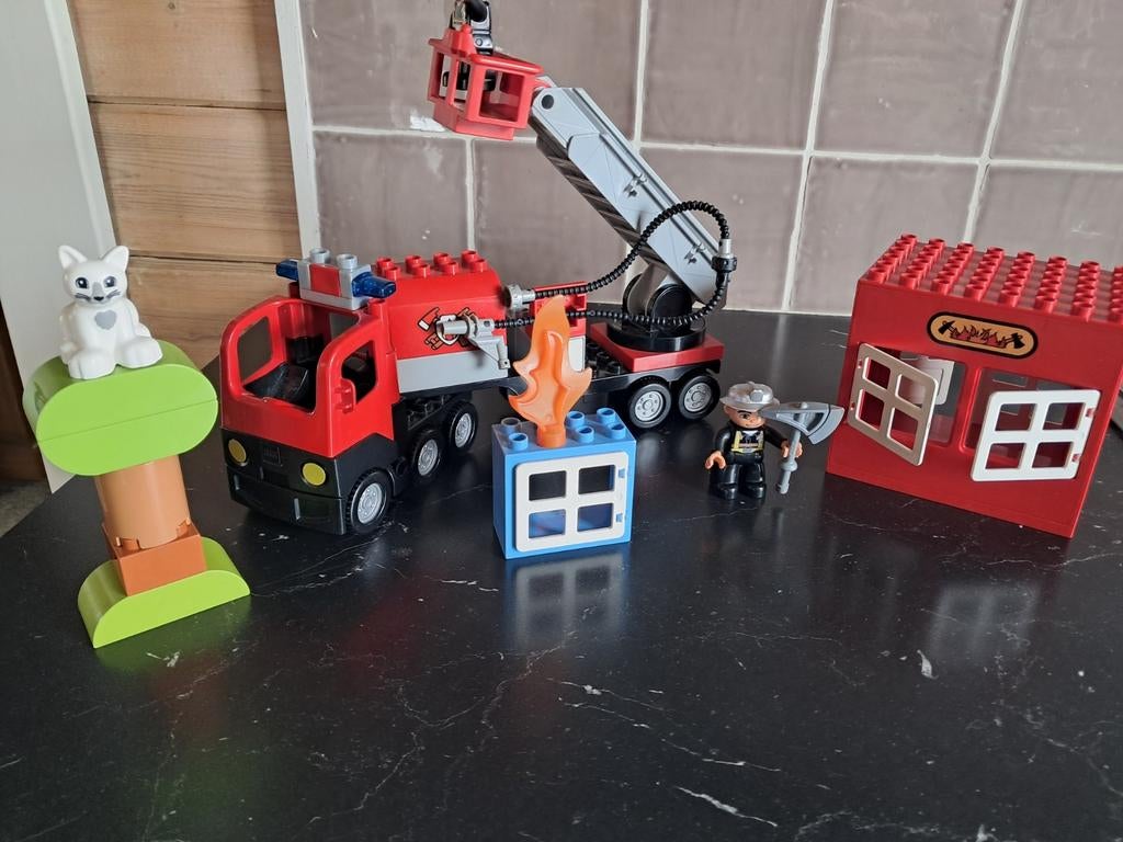 Duplo Brandweerkazerne, Ophalen of Verzenden, Zo goed als nieuw, Duplo