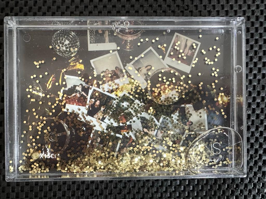 Jens Living fotolijst 10x15 cm met glitters - Nieuw, Ophalen of Verzenden, Nieuw