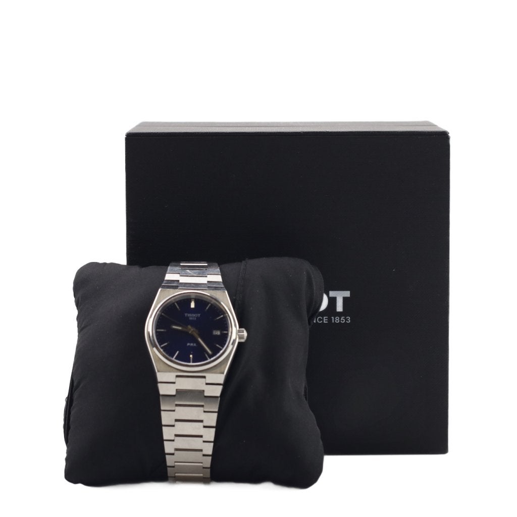 Tissot PRX Crystal Clear 36mm Blauw T137210A, Tissot, Zo goed als nieuw, Support@tissot.com, Rue Louis-Joseph Chevalier 1
2002 NeuchÃ¢tel
Switzerland