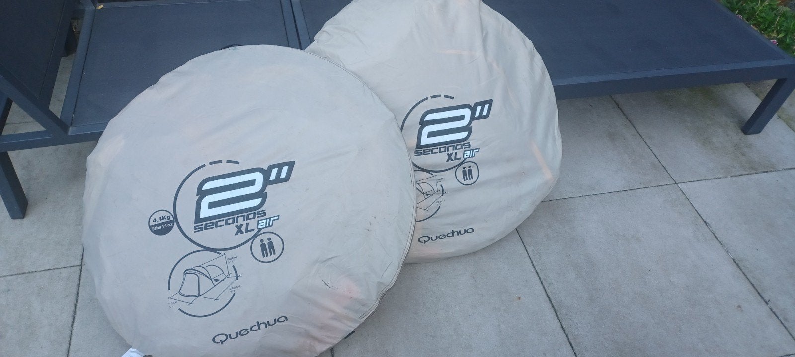 2x Quechua 2 Seconds XL Air pop up tenten, Ophalen of Verzenden
