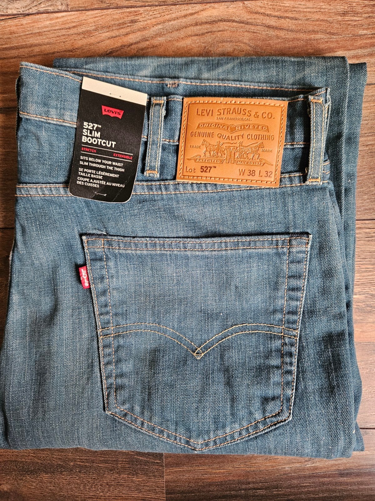 nieuwe Levi's broek, Ophalen, W36 - W38 (confectie 52/54), Blauw, Nieuw