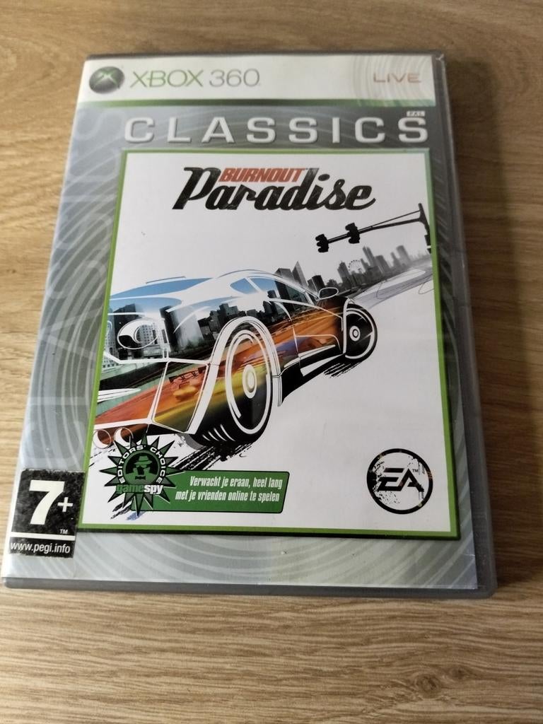 Burnout Paradise Classics - Xbox 360, Spelcomputers en Games, Games | Xbox 360, Zo goed als nieuw, Racen en Vliegen, 1 speler