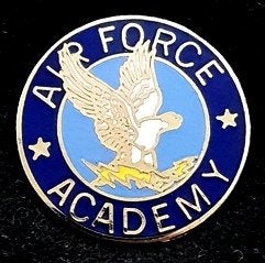 Air Force Academy pin, Verzamelen, Speldjes, Pins en Buttons, Verzenden, Nieuw, Transport, Speldje of Pin