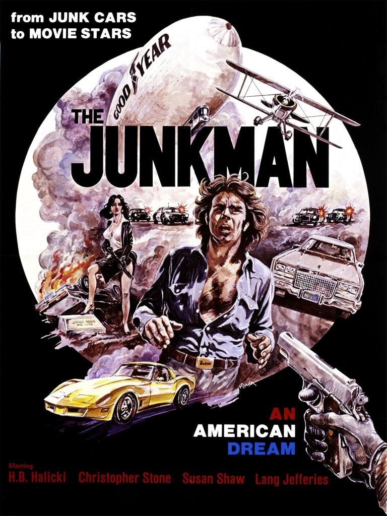 The Junkman (1982) CULT DVD Car Chasing + Car Crashes, Gebruikt, Alle leeftijden, Ophalen of Verzenden, 1980 tot 2000