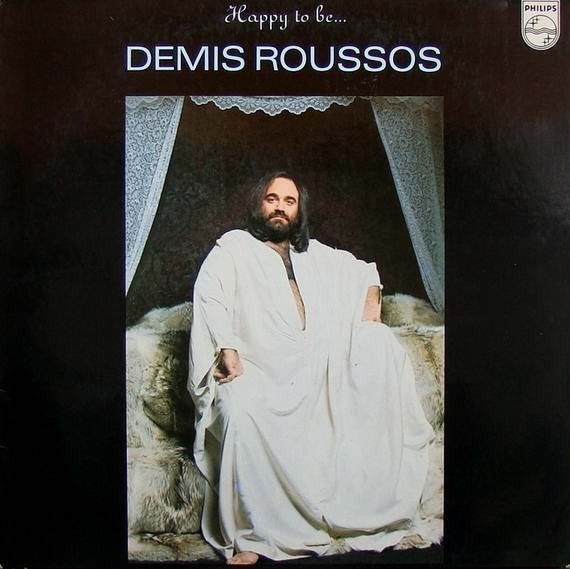 Demis Roussos – Happy To Be... (Philips – 9120 088) LP, LP, Gebruikt, Pop, Ophalen of Verzenden