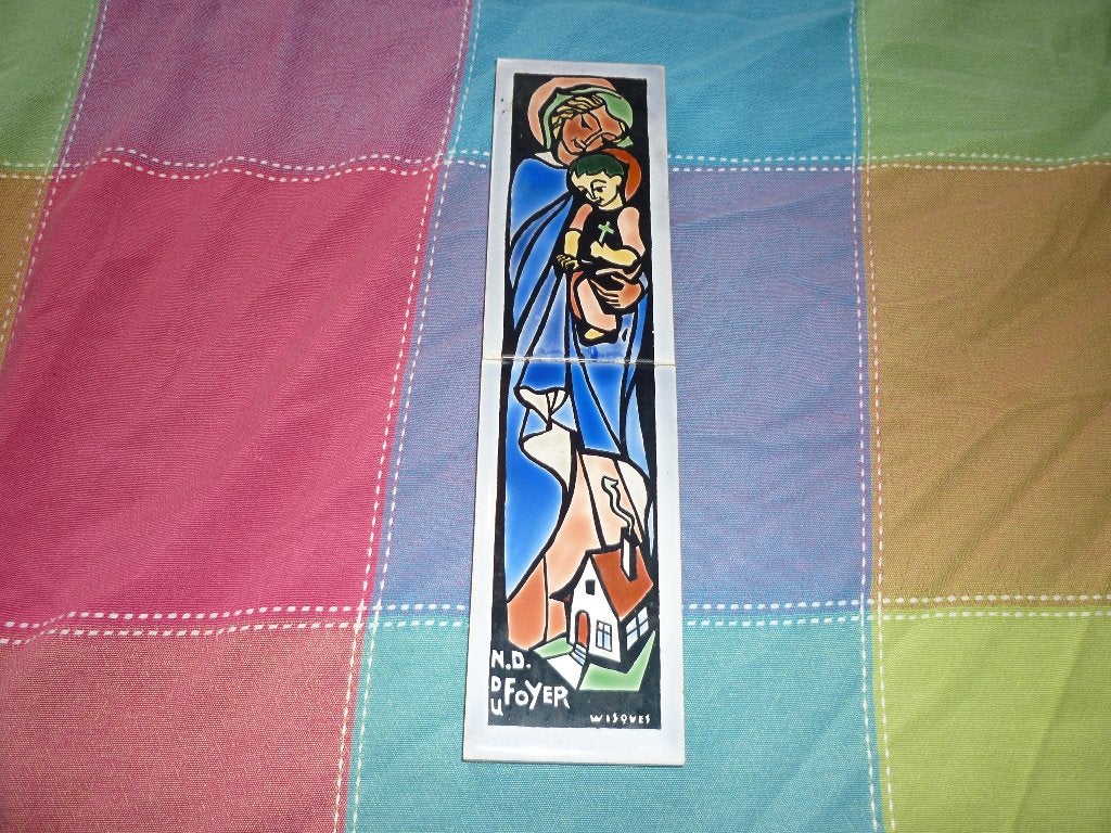 Tegelafbeelding keramiek , prab , saint paul der wisques, Ophalen of Verzenden