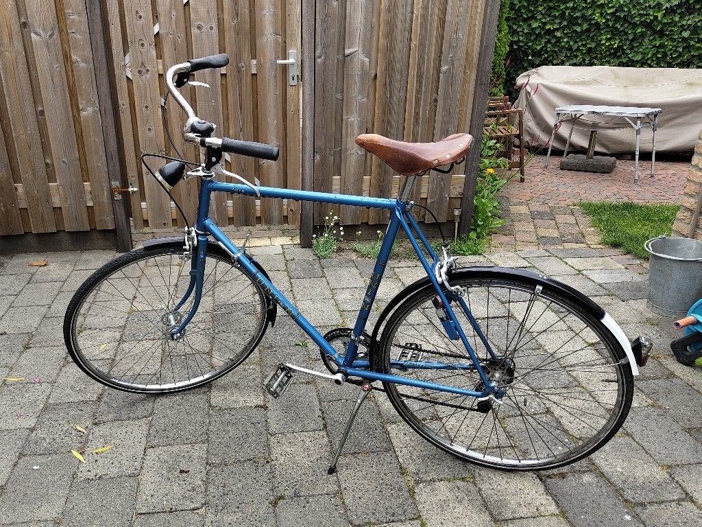 Klassieke Union Antilope - incl balhoofdplaatje, Gebruikt, Velgrem, Versnellingen, 61 tot 65 cm