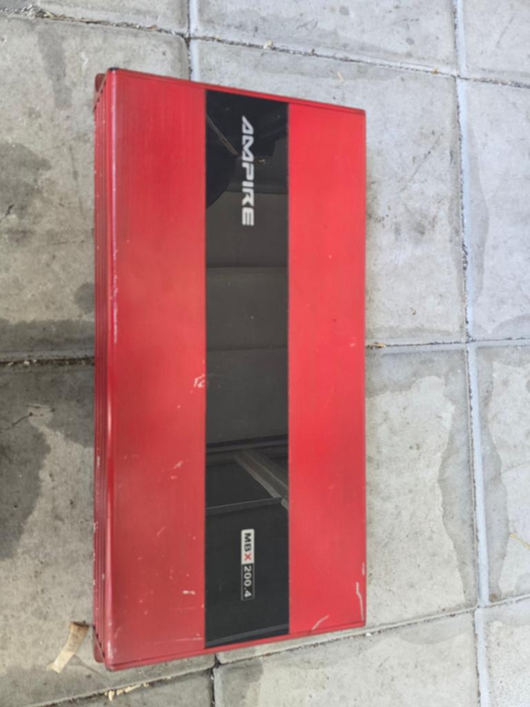 Ampire MBX 200.4 Versterker, 120 watt of meer, Ophalen, Overige merken, Gebruikt
