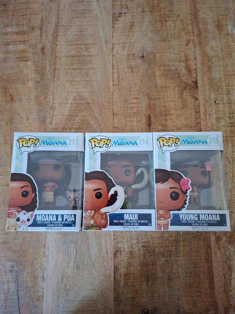 Funko pops Moana / Vaiana, Verzamelen, Ophalen of Verzenden