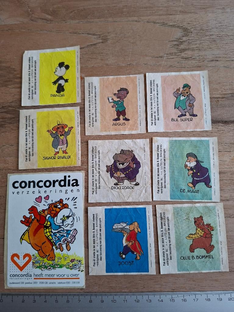 Sticker en oude plaatjes Heer Bommel en Tom Poes, Verzenden, Nieuw, Stickers en Plaatjes