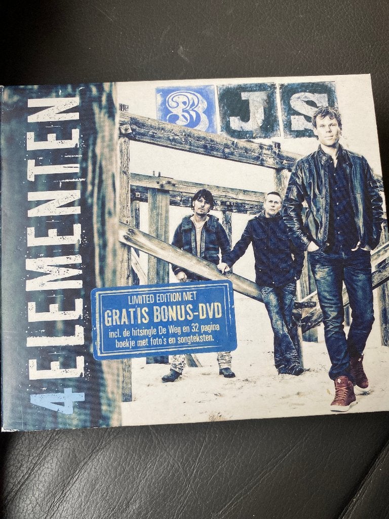 3JS - 4 Elementen (Limited Edition CD + Bonus DVD), Cd's en Dvd's, Ophalen of Verzenden, Zo goed als nieuw, Pop