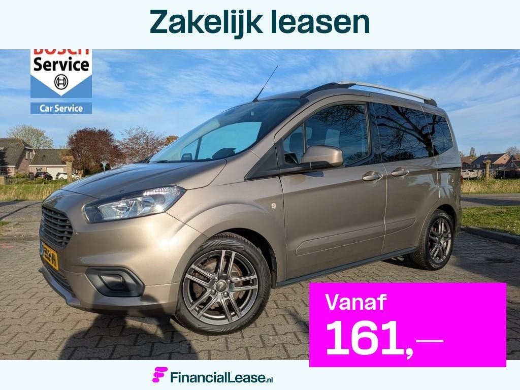 Ford Tourneo Courier 1.0 TITANIUM I Bezine I BTW I Nieuw dis, 101 pk, Gebruikt, Met garantie (alle), Bedrijf