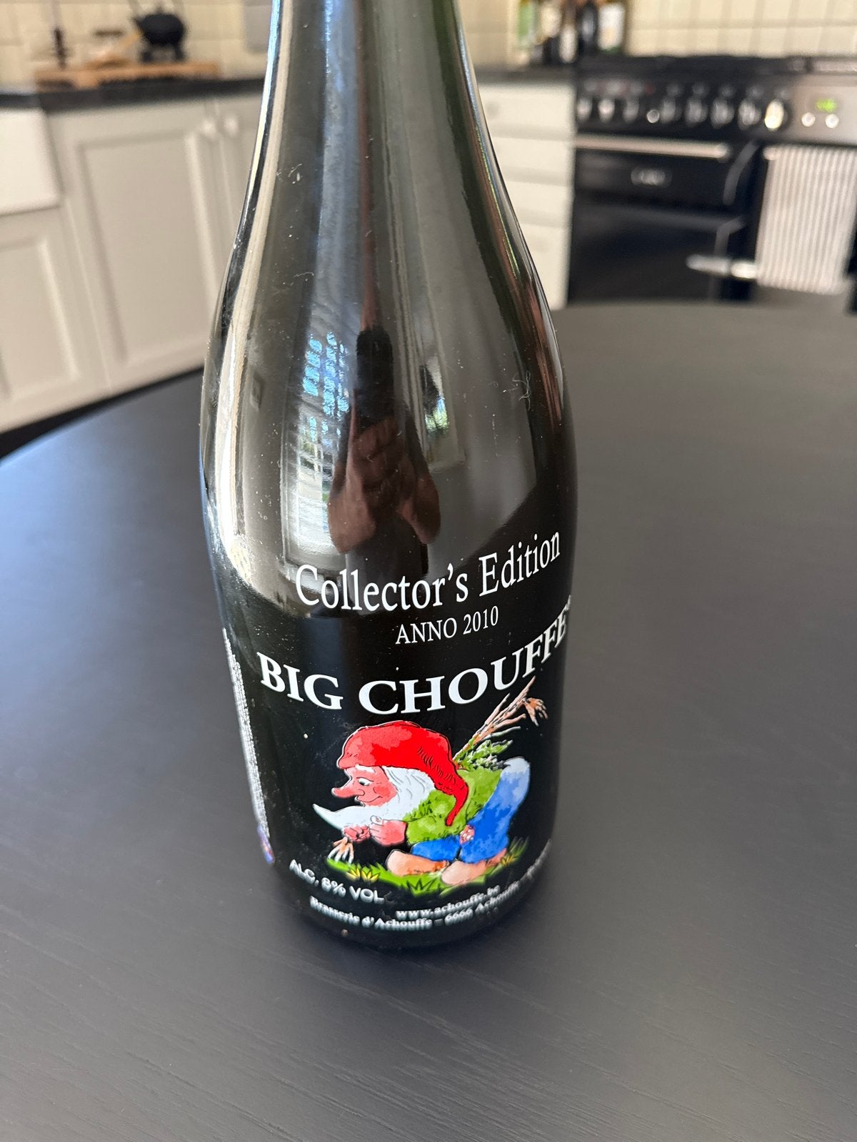 Big Chouffe Collector's Edition Anno 2010 - Ongeopend, Verzamelen, Ophalen of Verzenden, Zo goed als nieuw, Flesje(s), Overige merken