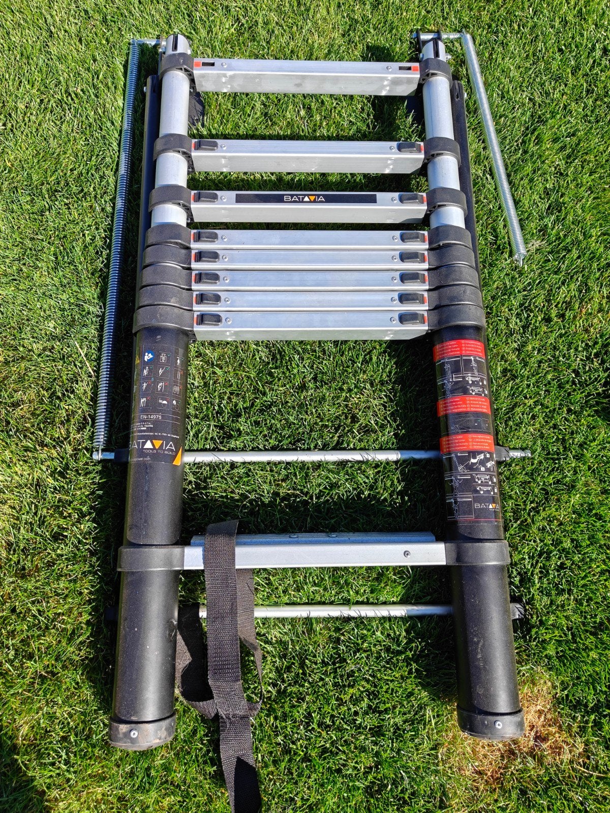 Batavia Telescopische Zoldertrap 2.30-2.70M - Nieuw, Doe-het-zelf en Verbouw, Ophalen, Trap, Nieuw, Opvouwbaar of Inschuifbaar