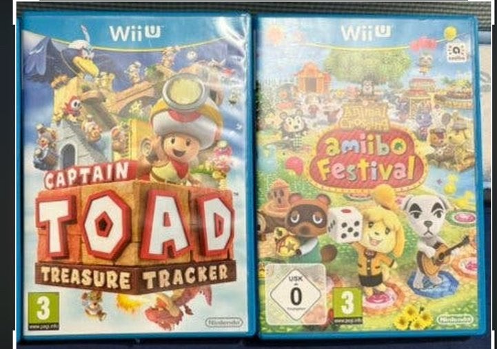2x Wii U games 10€, Spelcomputers en Games, 3 spelers of meer, Ophalen of Verzenden, Zo goed als nieuw, Vanaf 3 jaar