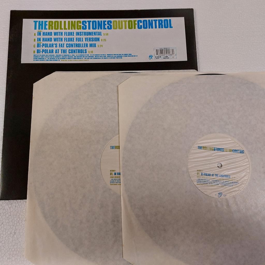 Rolling Stones VINYL 2 X 12 INCH Out Of Control NIEUW !, Cd's en Dvd's, Vinyl | Rock, Verzenden, Nieuw in verpakking, 12 inch