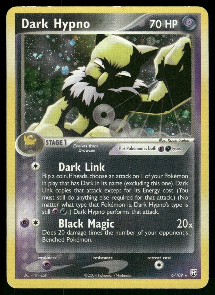 Dark Hypno 6/109 - Team Rocket Returns, Verzenden, Gebruikt