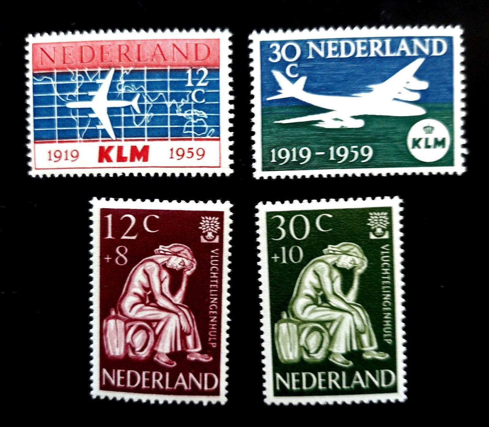 Postzegels Nederland 1959 postfris., Ophalen of Verzenden, Na 1940, Postfris