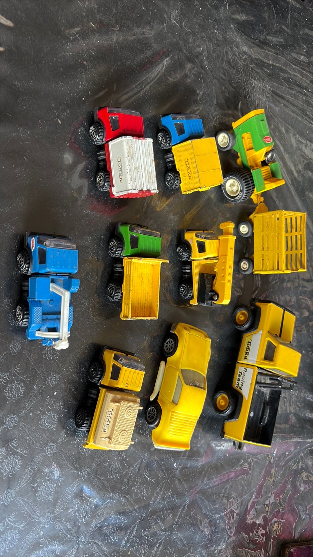Set oude Tonka autootjes, Ophalen of Verzenden, Gebruikt