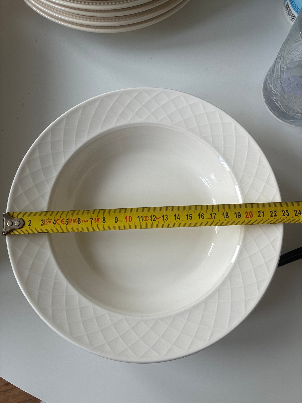 Villeroy & Boch Bellagio Diep Bord - 23 cm (3x), Villeroy & Boch, Ophalen of Verzenden, Zo goed als nieuw, Bord(en)