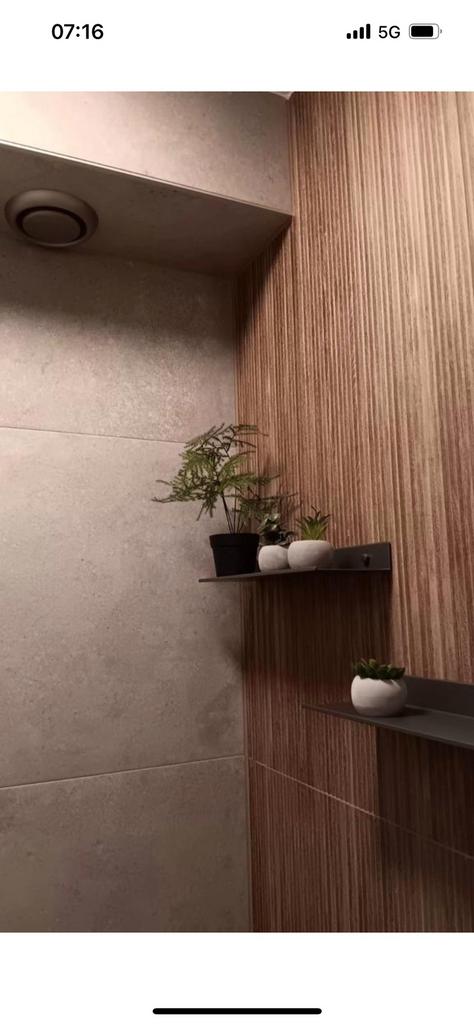 Tegels 40 x120 houtlook  4 stuks., Ophalen, Nieuw, Minder dan 5 m², 20 tot 40 cm
