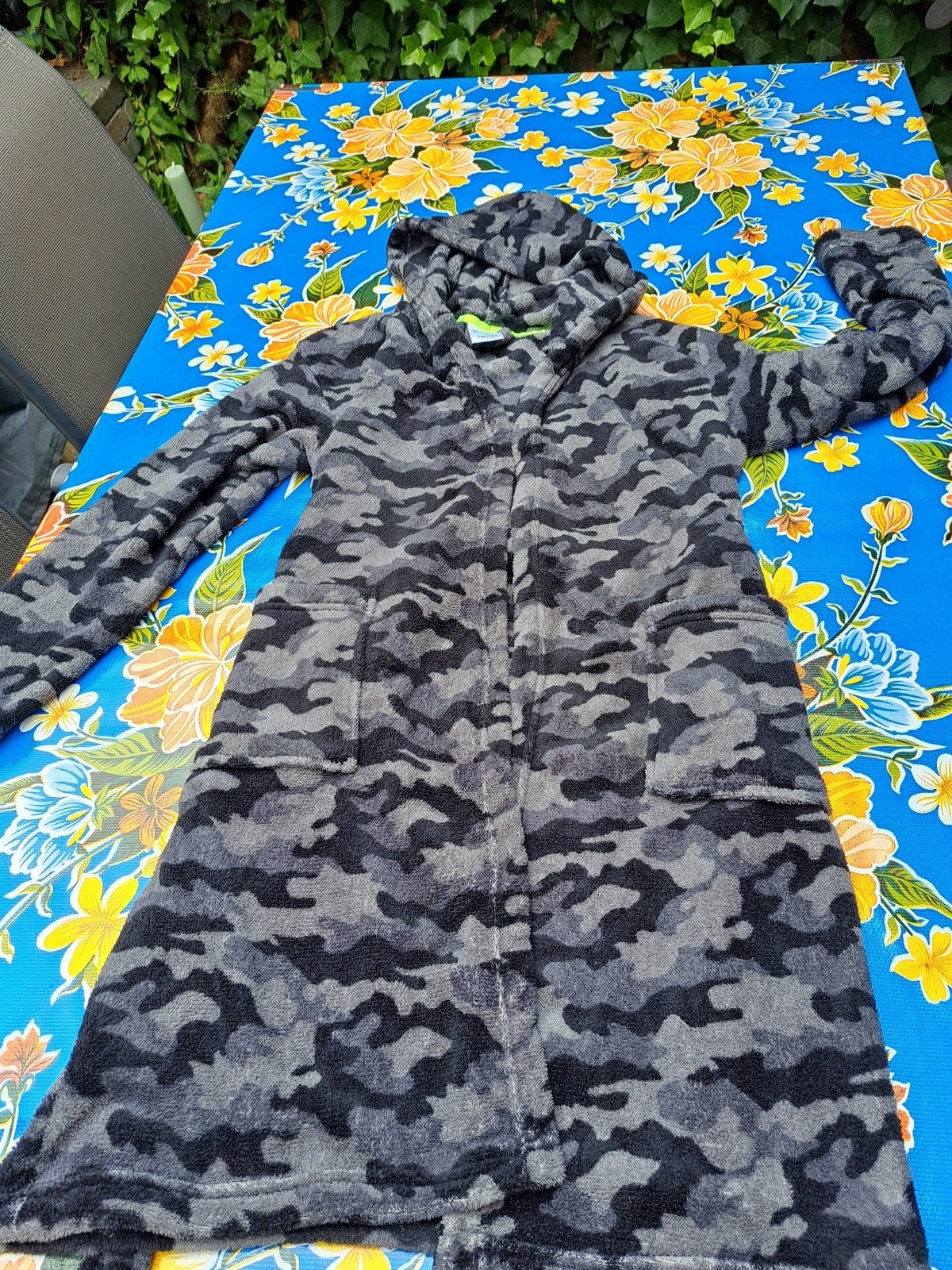 Ochtendjas voor jongens - Camouflage (Maat 146/152), Kinderen en Baby's, Ophalen, Nacht- of Onderkleding, Gebruikt, Kids Bodywear