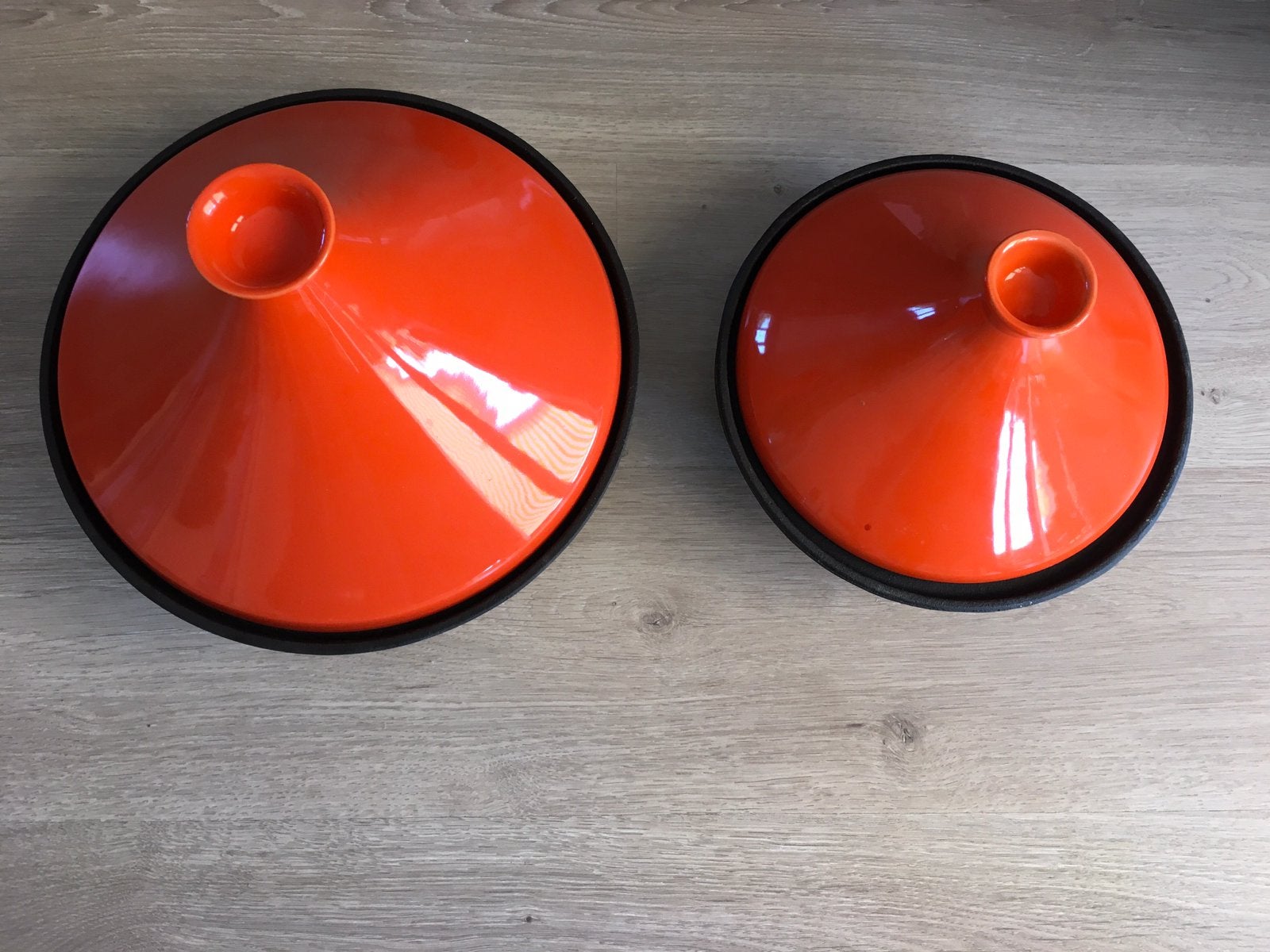 Te koop gietijzeren tajines, Ophalen, Zo goed als nieuw, Gietijzer, Overige typen
