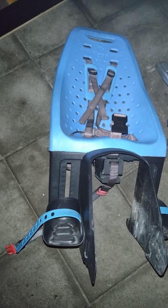 GMG Yepp - Fietsstoeltje Maxi EasyFit blauw, Fietsen en Brommers, Fietsaccessoires | Fietsstoeltjes, Achterzitje, Yepp, Ophalen